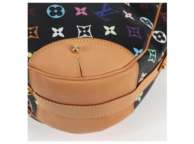LOUIS VUITTON Schultertasche Greta Monogramm Multicolor Schwarz M40196 Auth 124895SAV - Ansicht 17