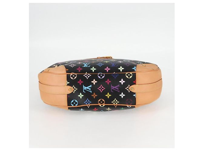 LOUIS VUITTON Schultertasche Greta Monogramm Multicolor Schwarz M40196 Auth 124895SAV - Ansicht 5