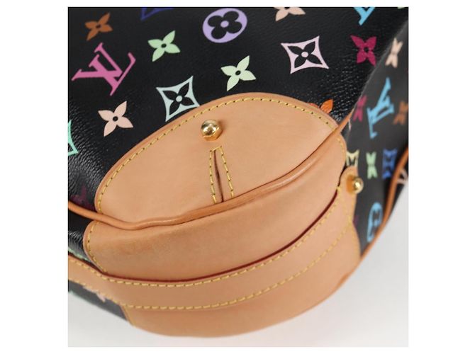 LOUIS VUITTON Schultertasche Greta Monogramm Multicolor Schwarz M40196 Auth 124895SAV - Ansicht 8