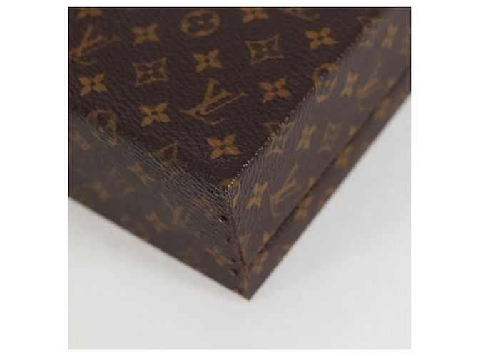 LOUIS VUITTON Schmucketui Monogram Schmuckbox LV Auth 125659SAV Monogramm - Ansicht 14