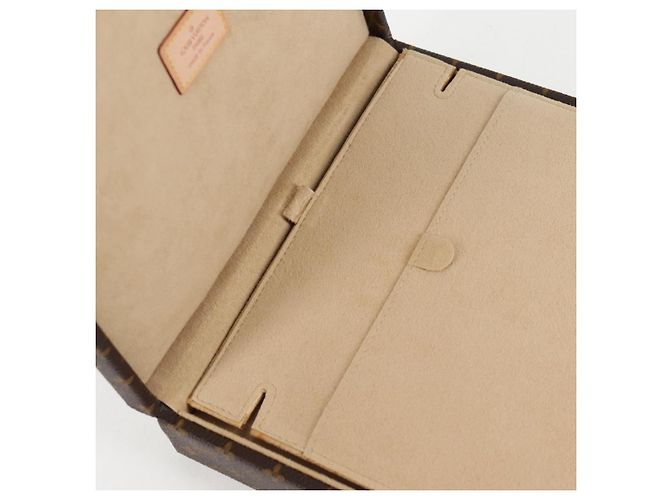 LOUIS VUITTON Schmucketui Monogram Schmuckbox LV Auth 125659SAV Monogramm - Ansicht 18