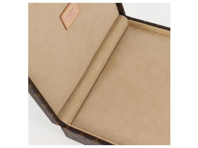 LOUIS VUITTON Schmucketui Monogram Schmuckbox LV Auth 125659SAV Monogramm - Ansicht 22