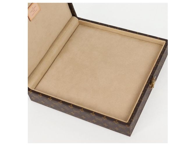 LOUIS VUITTON Schmucketui Monogram Schmuckbox LV Auth 125659SAV Monogramm - Ansicht 24