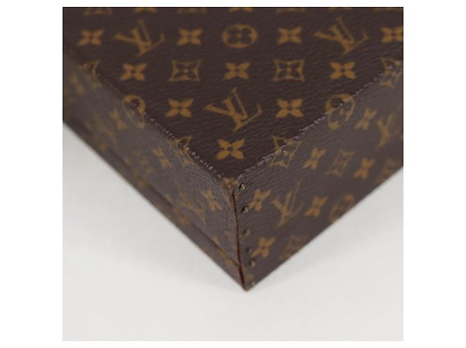 LOUIS VUITTON Schmucketui Monogram Schmuckbox LV Auth 125659SAV Monogramm - Ansicht 7