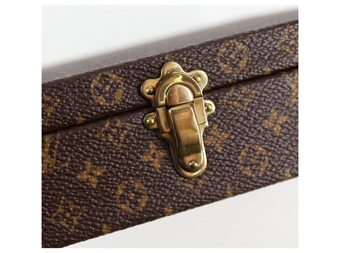 LOUIS VUITTON Schmucketui Monogram Schmuckbox LV Auth 125659SAV Monogramm - Ansicht 8