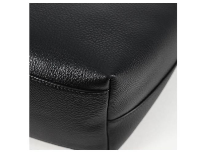 Versace Tote Bag aus Leder 2 in 1 Schwarz Gold Auth 118688V Golden - Ansicht 16