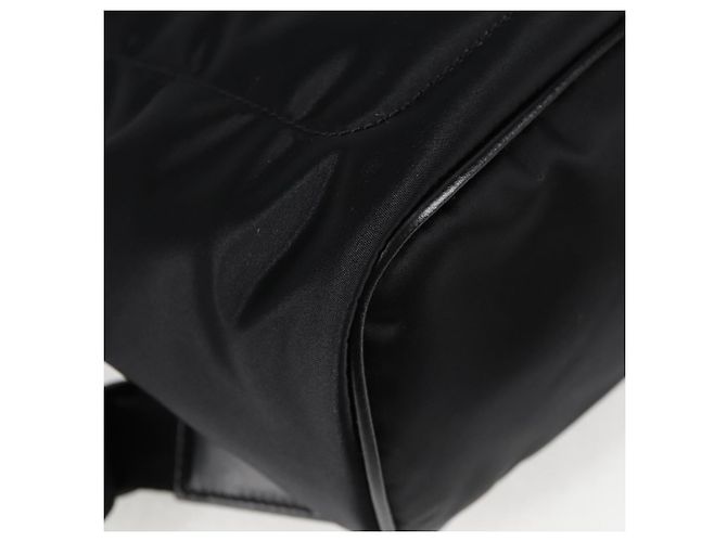 Zaino VERSACE in nylon nero e oro Auth 118728V D'oro - vista 15