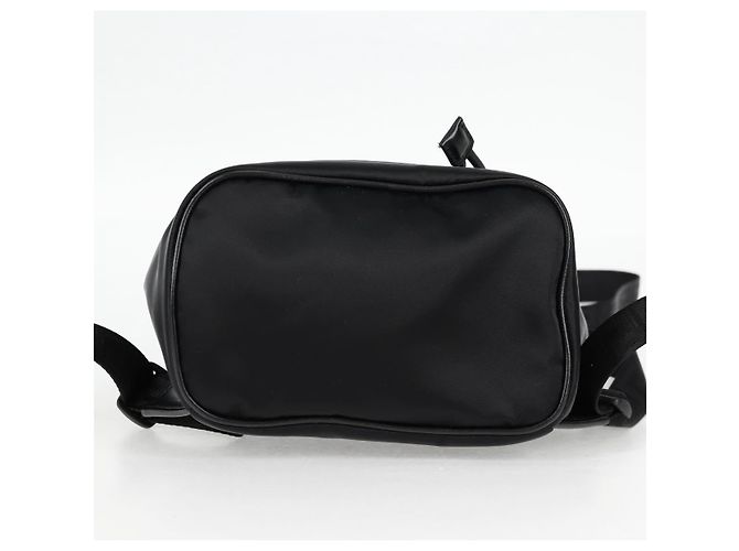Zaino VERSACE in nylon nero e oro Auth 118728V D'oro - vista 5