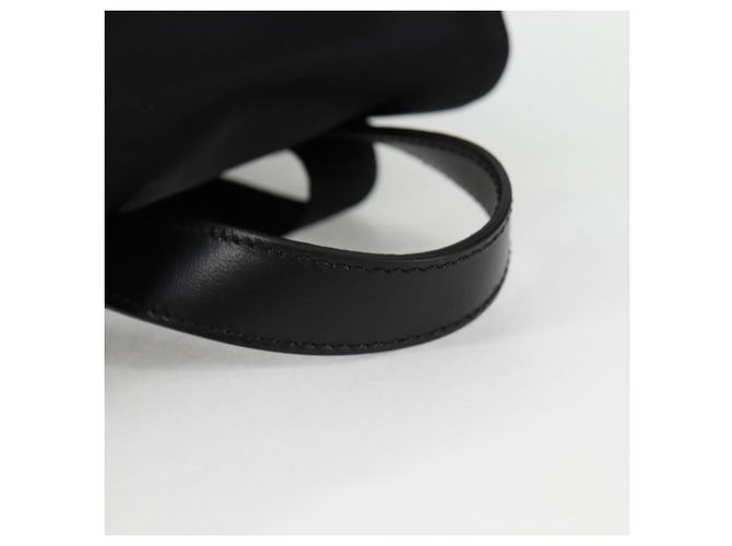 Zaino VERSACE in nylon nero e oro Auth 118728V D'oro - vista 7