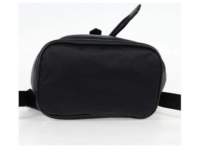 Zaino VERSACE in nylon nero e oro Auth 118733V D'oro - vista 5