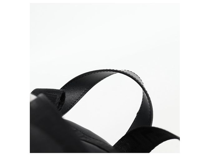 Zaino VERSACE in nylon nero e oro Auth 118731V D'oro - vista 14