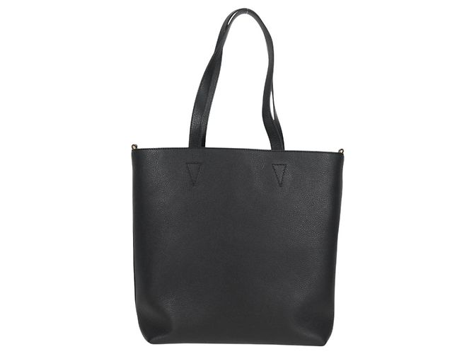 Versace Borsa Tote in pelle 2 in 1 Nera Oro Auth 118751V Nero D'oro - vista 3