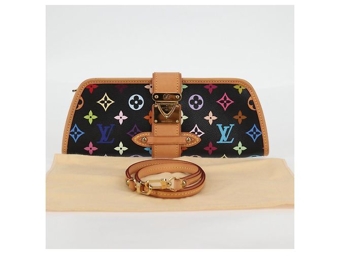 LOUIS VUITTON Schultertasche Shirley Monogram Multicolor Schwarz M40050 Auth 121182SAV - Ansicht 12