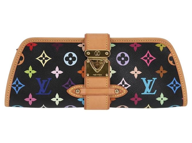 LOUIS VUITTON Schultertasche Shirley Monogram Multicolor Schwarz M40050 Auth 121182SAV - Ansicht 13