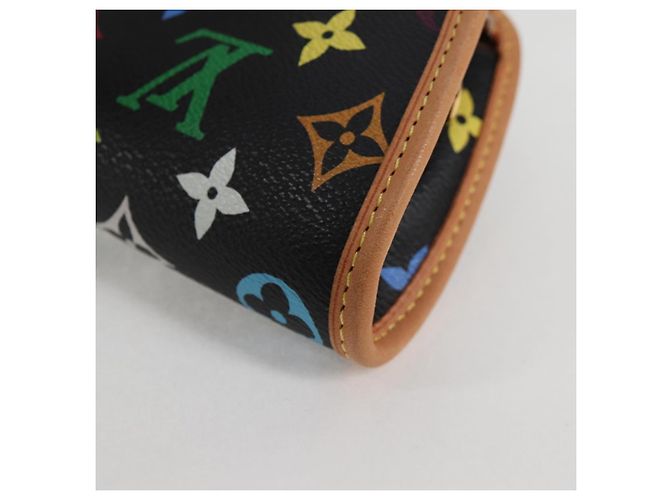LOUIS VUITTON Schultertasche Shirley Monogram Multicolor Schwarz M40050 Auth 121182SAV - Ansicht 16