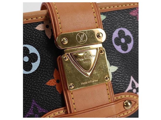LOUIS VUITTON Schultertasche Shirley Monogram Multicolor Schwarz M40050 Auth 121182SAV - Ansicht 17