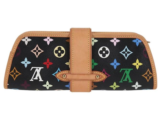 LOUIS VUITTON Schultertasche Shirley Monogram Multicolor Schwarz M40050 Auth 121182SAV - Ansicht 2