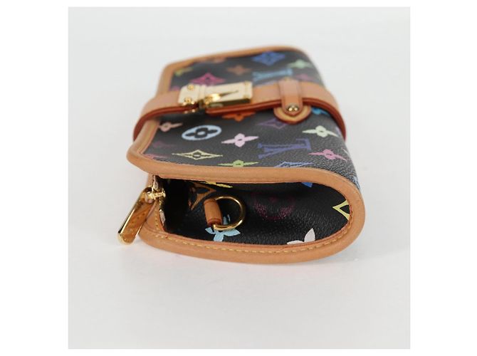 LOUIS VUITTON Schultertasche Shirley Monogram Multicolor Schwarz M40050 Auth 121182SAV - Ansicht 3
