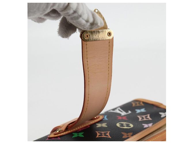 LOUIS VUITTON Schultertasche Shirley Monogram Multicolor Schwarz M40050 Auth 121182SAV - Ansicht 8