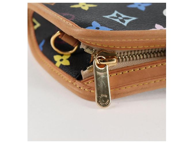 LOUIS VUITTON Schultertasche Shirley Monogram Multicolor Schwarz M40050 Auth 121182SAV - Ansicht 9