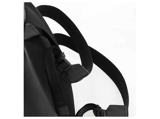 Sac à dos en cuir noir et or Auth 118683V VERSACE - vue 15