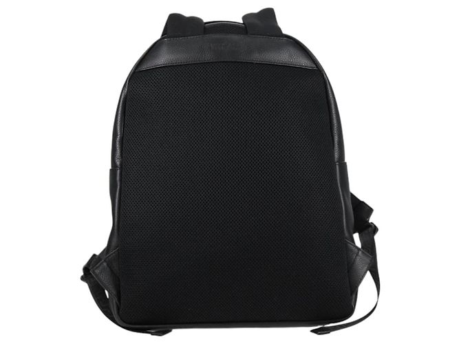 Sac à dos en cuir noir et or Auth 118683V VERSACE - vue 2
