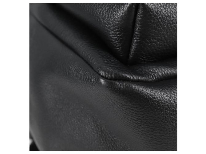 Sac à dos en cuir noir et or Auth 118683V VERSACE - vue 9