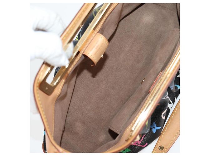 LOUIS VUITTON Monogram Multicolor Judy PM Tasche 2way Schwarz M40258 LV Auth 126485SAV - Ansicht 10