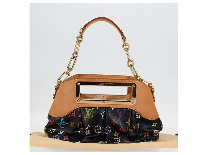 LOUIS VUITTON Monogram Multicolor Judy PM Tasche 2way Schwarz M40258 LV Auth 126485SAV - Ansicht 12