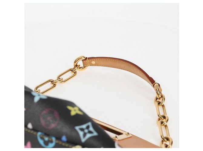 LOUIS VUITTON Monogram Multicolor Judy PM Tasche 2way Schwarz M40258 LV Auth 126485SAV - Ansicht 14