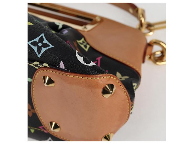 LOUIS VUITTON Monogram Multicolor Judy PM Tasche 2way Schwarz M40258 LV Auth 126485SAV - Ansicht 15