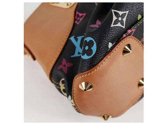 LOUIS VUITTON Monogram Multicolor Judy PM Tasche 2way Schwarz M40258 LV Auth 126485SAV - Ansicht 16