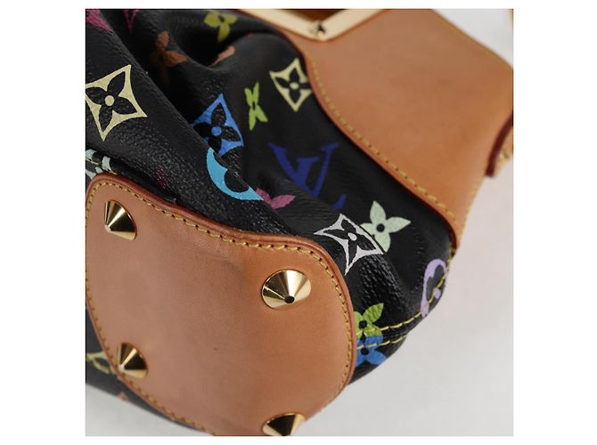 LOUIS VUITTON Monogram Multicolor Judy PM Tasche 2way Schwarz M40258 LV Auth 126485SAV - Ansicht 17