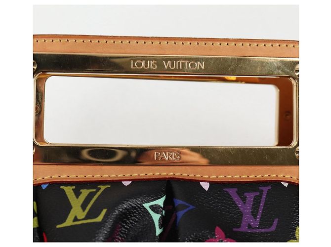 LOUIS VUITTON Monogram Multicolor Judy PM Tasche 2way Schwarz M40258 LV Auth 126485SAV - Ansicht 18