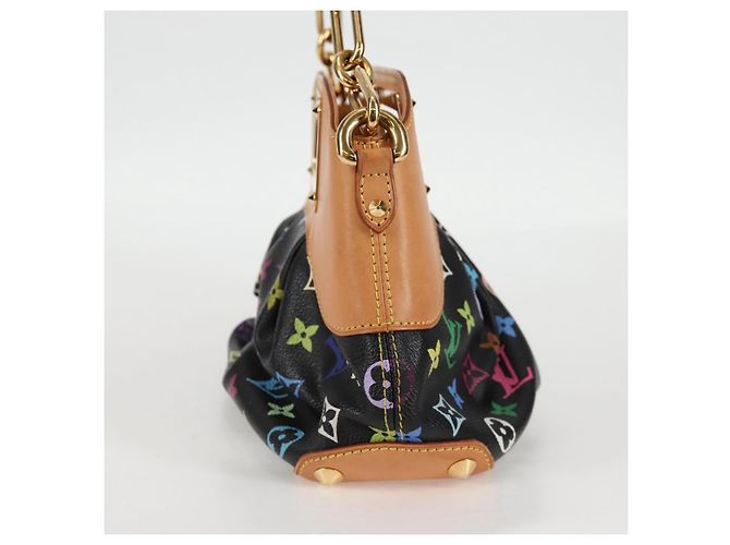LOUIS VUITTON Monogram Multicolor Judy PM Tasche 2way Schwarz M40258 LV Auth 126485SAV - Ansicht 3