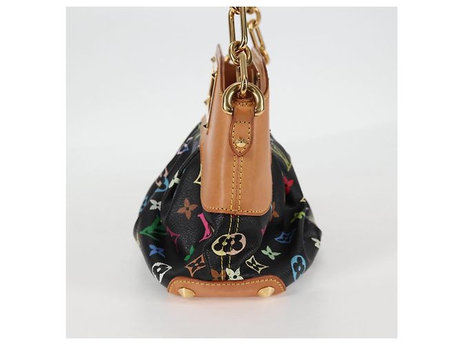 LOUIS VUITTON Monogram Multicolor Judy PM Tasche 2way Schwarz M40258 LV Auth 126485SAV - Ansicht 4