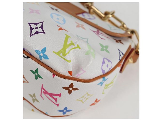 LOUIS VUITTON Monogramm Multicolor Patty Schultertasche Weiß M40305 Auth 120598SAV - Ansicht 17