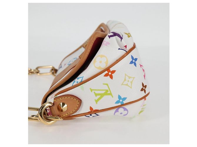 LOUIS VUITTON Monogramm Multicolor Patty Schultertasche Weiß M40305 Auth 120598SAV - Ansicht 3