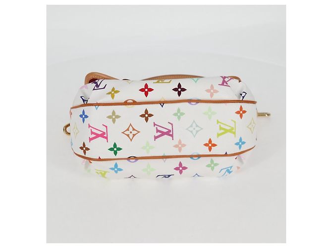 LOUIS VUITTON Monogramm Multicolor Patty Schultertasche Weiß M40305 Auth 120598SAV - Ansicht 5