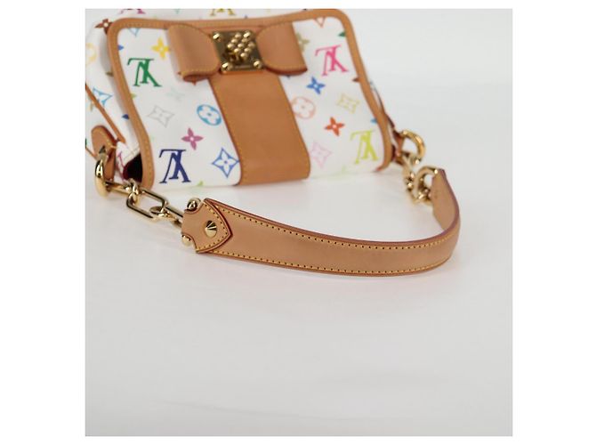 LOUIS VUITTON Monogramm Multicolor Patty Schultertasche Weiß M40305 Auth 120598SAV - Ansicht 7