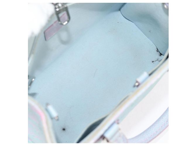 LOUIS VUITTON Borsa On The Go PM Monogram Empreinte 2way Blu M46067 Auth MX449M - vista 12