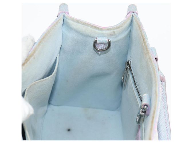 LOUIS VUITTON Borsa On The Go PM Monogram Empreinte 2way Blu M46067 Auth MX449M - vista 20