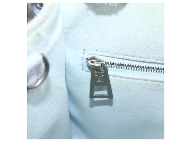 LOUIS VUITTON Borsa On The Go PM Monogram Empreinte 2way Blu M46067 Auth MX449M - vista 21