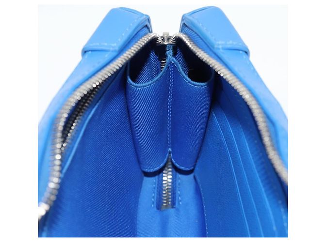 LOUIS VUITTON Monogram Clouds Soft Trunk Wallet Borsa a Spalla M45432 Auth 126007SAM Blu - vista 22