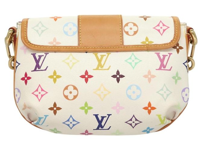 LOUIS VUITTON Monogramm Multicolor Patty Schultertasche Weiß M40305 Auth 127416SAV - Ansicht 2