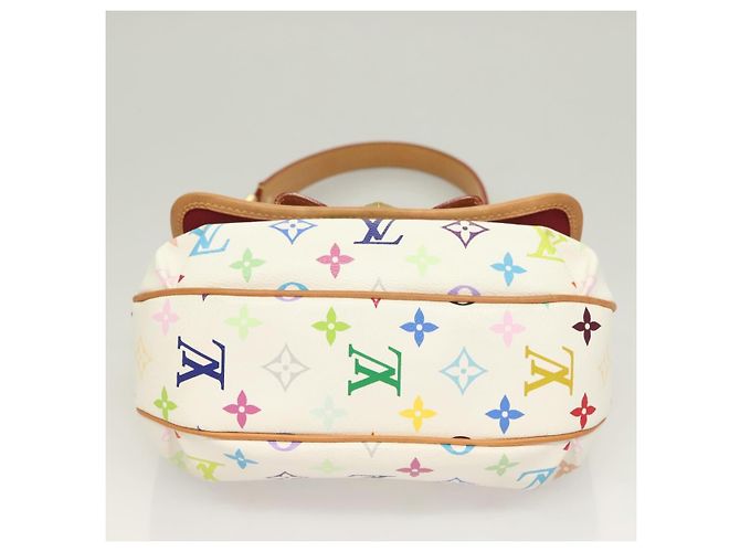 LOUIS VUITTON Monogramm Multicolor Patty Schultertasche Weiß M40305 Auth 127416SAV - Ansicht 5