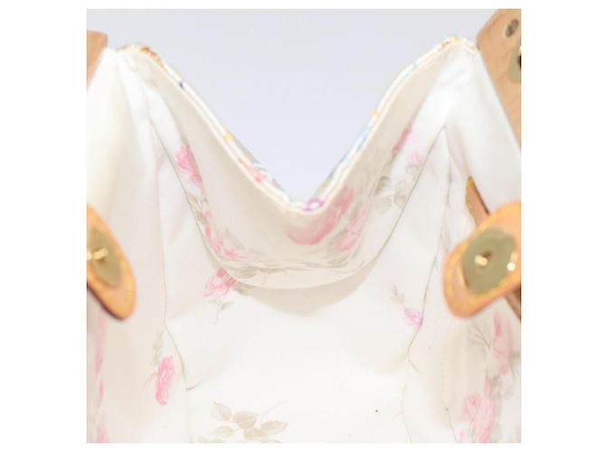 LOUIS VUITTON Bolsa Abelia Monograma Multicolor Satén Blanco M92936 LV Auth sw895SAV - vista 19