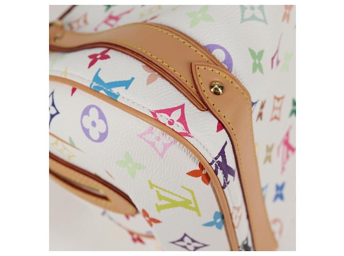 LOUIS VUITTON Handtasche Priscilla Monogramm Multicolor Weiß M40096 Auth 127133SAV - Ansicht 15