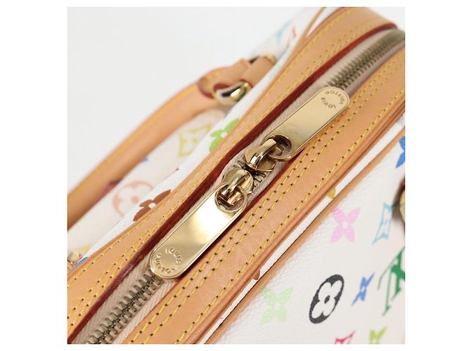 LOUIS VUITTON Handtasche Priscilla Monogramm Multicolor Weiß M40096 Auth 127133SAV - Ansicht 20