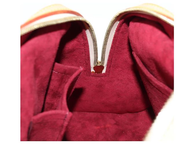 LOUIS VUITTON Handtasche Priscilla Monogramm Multicolor Weiß M40096 Auth 127133SAV - Ansicht 23